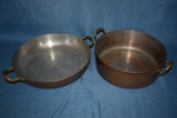 VINTAGE DOUBLE HANDLE COOKWARE!