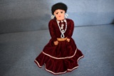 SOFT NATIVE AMERICAN 10 INCH DOLL!