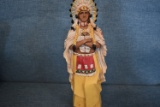 9 1/2 INCH TALL INDIAN SCULPTURE!