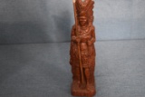 11 INCH INDIAN STATUE!
