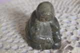 CARVED STONE FIGURINE 3 1/2 INCH!