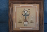 AUTHENTIC SIGNED NAVAJO SANDPAINTING!