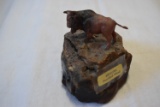 ARIZONA PETRIFIED WOOD AND BULL 4 IN.!