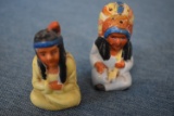 INDIAN SALT AND PEPPER SHAKERS OLD!