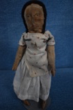 VERY OLD 10 INCH CLOTH DOLL!