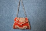 IROQUOIS BEADED WHIMSEY PURSE!