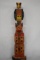 CARVED TOTEM POLE 9 INCH!