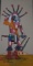 SIGNED HOPI PAINTING GIANT OGRE KACHINA 16.5