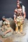 CHEYENNE WARRIOR AND INDIAN GIRL FIGURES!