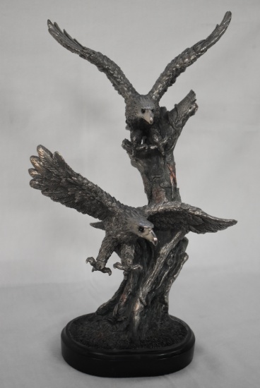 EAGLE SCULPTURE 13 IN. HEAVY METAL!