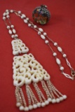 ORIENTAL NECKLACE AND PENDANT!