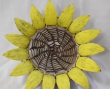 SUNFLOWER WALL HANGING LG 18 INCH!