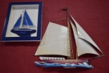 SAILBOAT SET OF WALL ART PIECES!