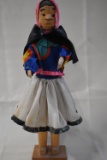 SONORAN INDIAN TARAHUMARIA WOODEN DOLL 16