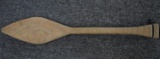 CARVED CAMP GOVEY DECORATIVE 22 IN. OAR!