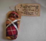 VINTAGE PAPOOSE ATTACHED POST CARD!