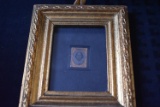 SMALLEST FRAMED TIN TYPE PHOTO 3/4