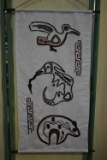 NATIVE AMERICAN CLOTH BANNER 18