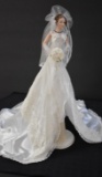 POPULAR CREATIONS BRIDAL DOLL 11 INCH!