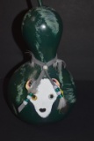 HAND PAINTED & SIGNED 11 INCH GOURD!