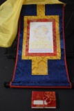 ASIAN SILK SCROLL WITH POCKET DIARY!