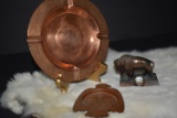 SOUVINIER ASHTRAYS & BUFFALO!