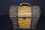 BAMBOO CHEST 12 X 8 X 10