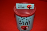 AMERICAN SPIRIT TOBACCO CAN & PAPERS!