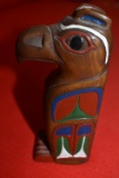 HANDMADE ALASKAN EAGLE TOTEM!