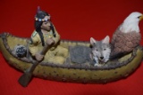 CANOE W/CRITTERS 10