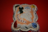 IROQUOIS BEADWORK 10 INCH PILLOW!