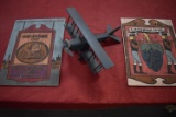 WOOD DECOR AIRPLANE & 2 TAVERN SIGNS!