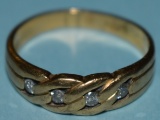 14K DIAMOND RING!