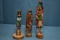 SIGNED NATIVE AMERICAN SPIRIT CARVINGS!