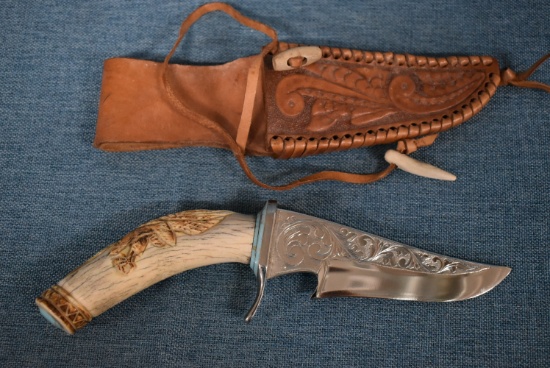 AWESOME NATIVE AMERICAN KNIFE!