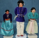 HAND SEWN NAVAJO DOLLS!