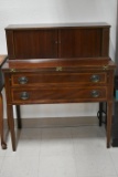 SCROLL FRONT WRITING DESK!
