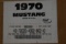 1970 MUSTANG UPHOLSTERY!