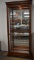 STUNNING SLIDE FRONT UPRIGHT CURIO!