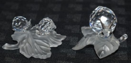 SWAROVSKI! SNAILS!