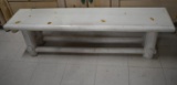 5' LOG BENCH!