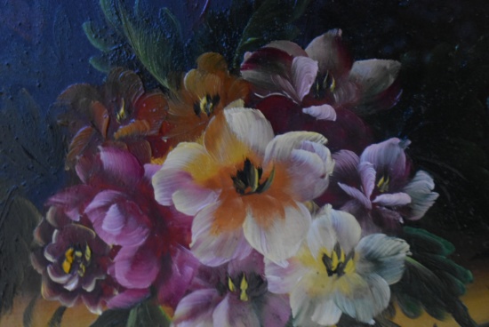 STUNNING FRAMED OIL!