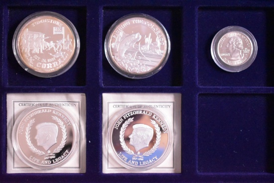 4+ SILVER COLLECTOR COINS!