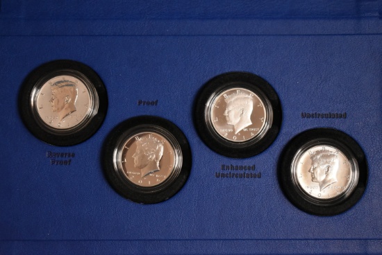 50TH ANNIVERSARY KENNEDY HALF SET!