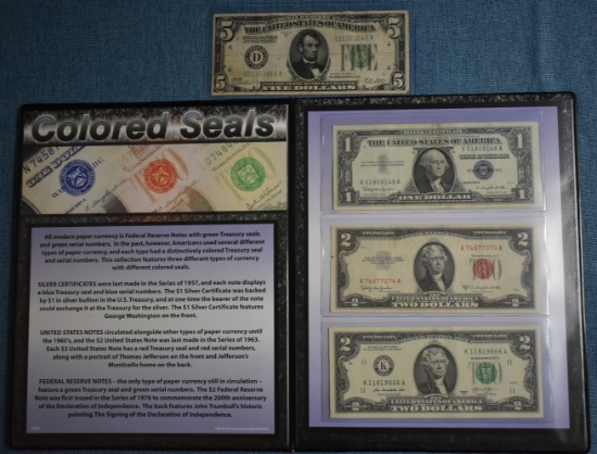 COLORED SEALS COLLECTOR SET PLUS!