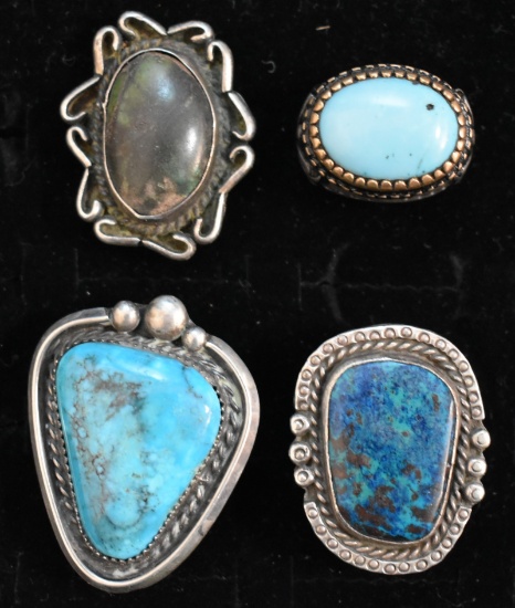 NAVAJO TURQUOISE RINGS!