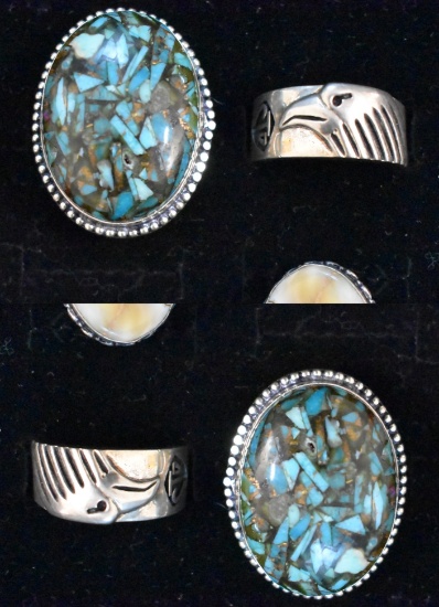NAVAJO TURQUOISE RINGS!