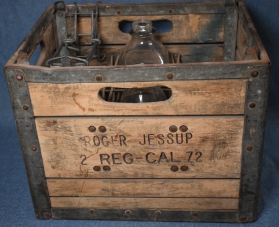 TWIN PINES DAIRY MILK CRATE!