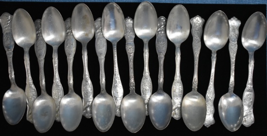 16 COLLECTOR SPOONS!