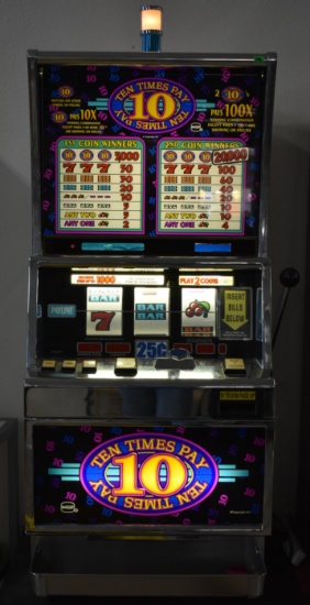 TEN TIMES PAY! SLOT MACHINE!